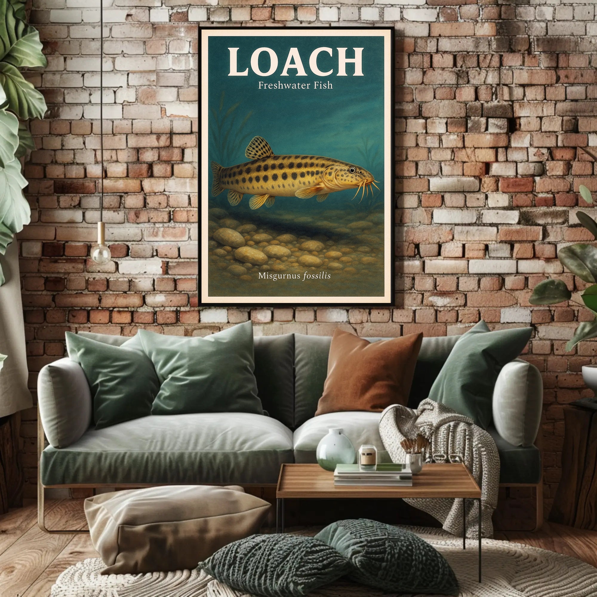 Loach Freshwater Fish Poster PosterGoat