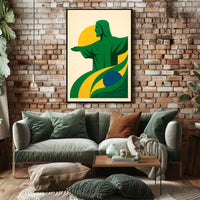 Embrace of Brazil Poster