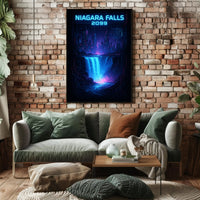Niagara Falls 2099 Poster PosterGoat