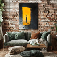 Abstract Silhouette Minimalist Poster Wall Art