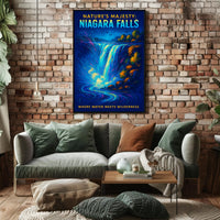 Nature's Majesty: Niagara Falls Poster