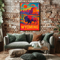 Wyoming Wilderness Poster