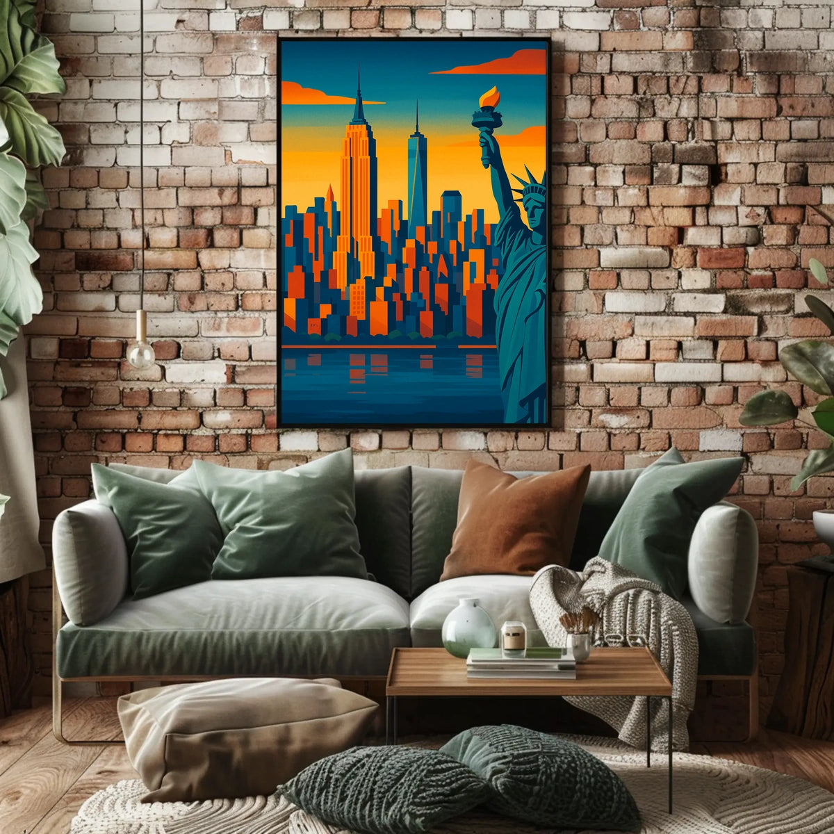 Iconic New York Skyline Poster