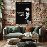 Navy Recruitment: Build Your Future with Us Military Recruitment Poster