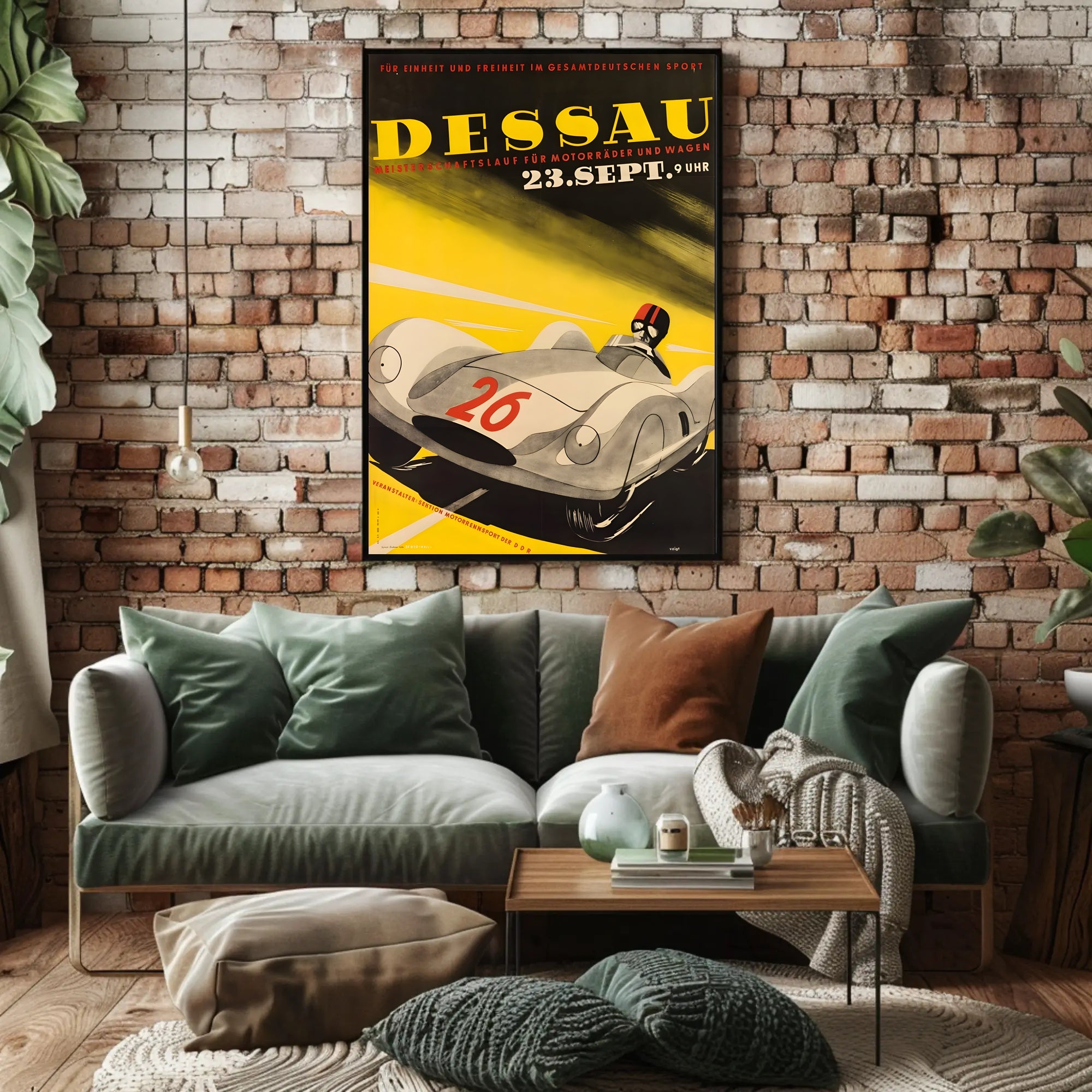 Dessau Motor Racing Championship Poster