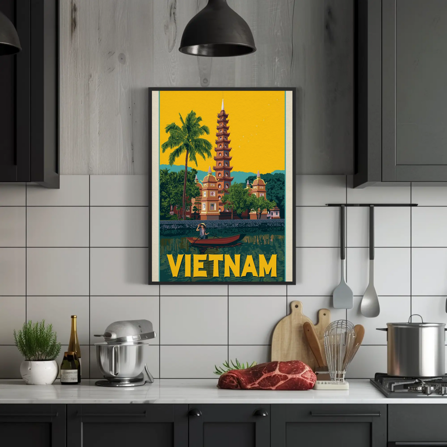 Vietnam Vintage Poster