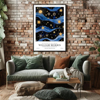 William Morris Cotton Prints Exhibition Poster