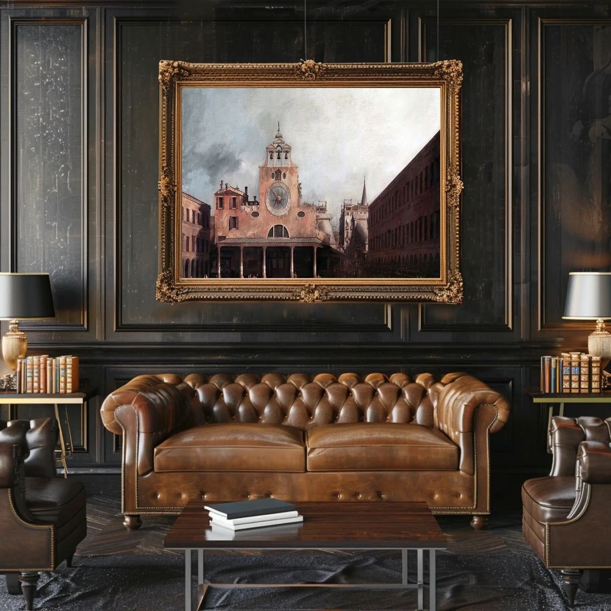 Timeless Venice Scene: Architectural Art in Heritage Poster