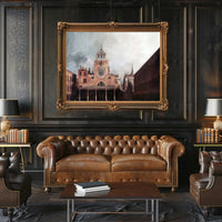 Timeless Venice Scene: Architectural Art in Heritage Poster