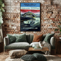 Porsche Racing Achievements Poster