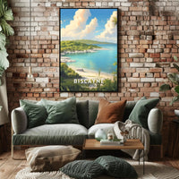Biscayne Coastal Serenity National Park Poster