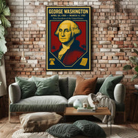 George Washington First President Poster PosterGoat