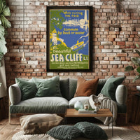 Visit Sea Cliff Poster PosterGoat