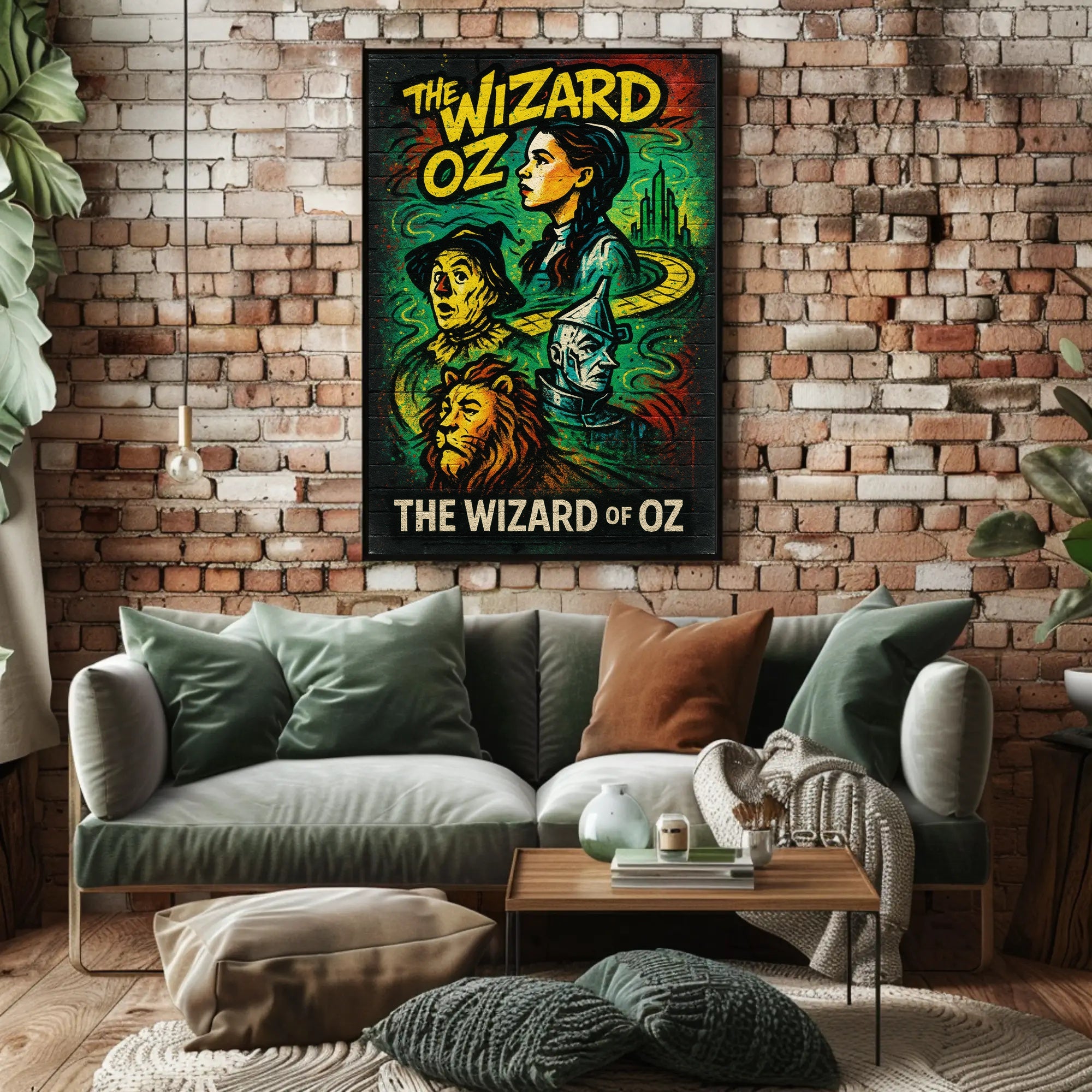 Wizard of Oz Whimsical Journey Fantasy or Mythology Poster PosterGoat