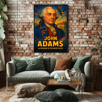2nd President American Heritage Historical or Presidential Poster PosterGoat