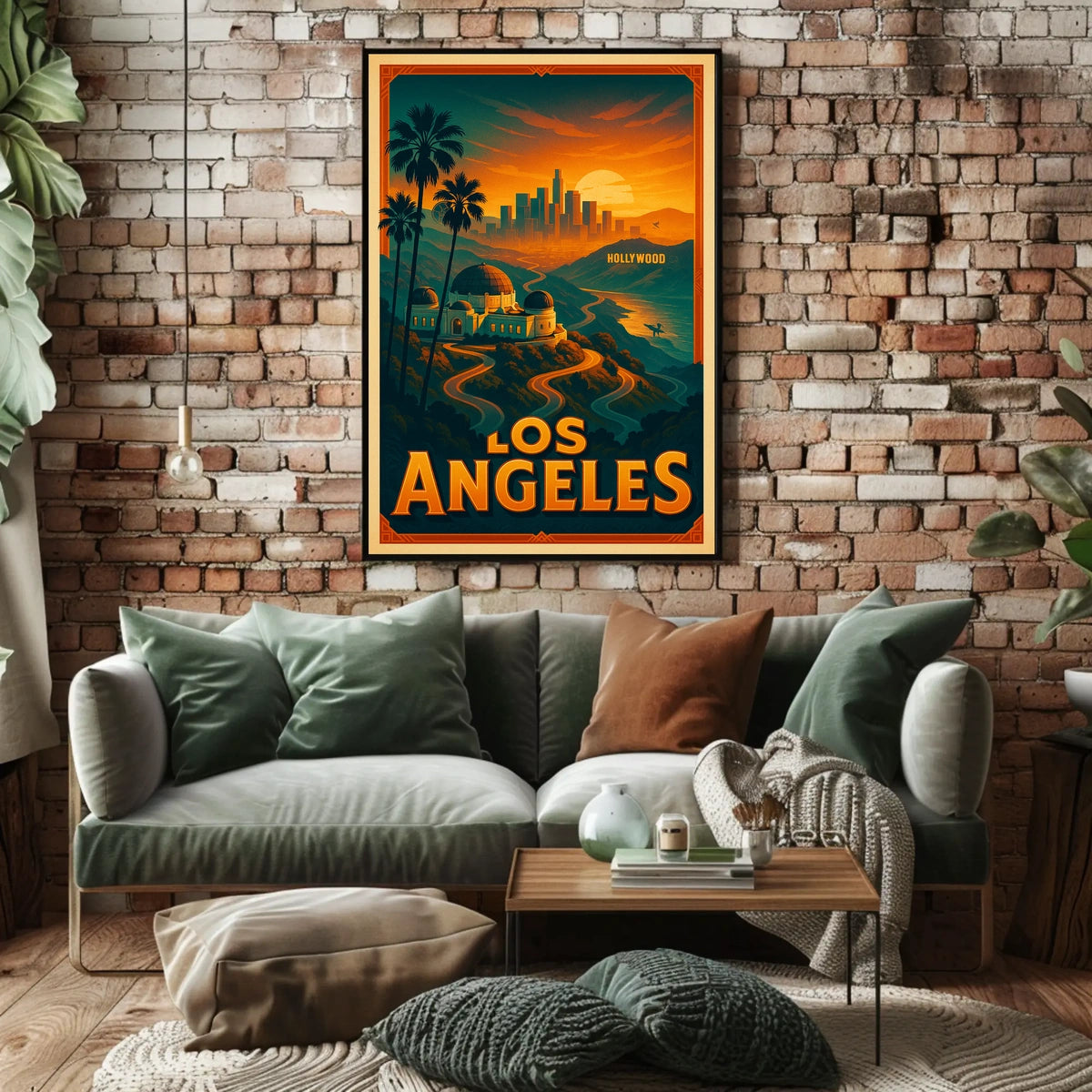 Los Angeles Dreamscape Poster