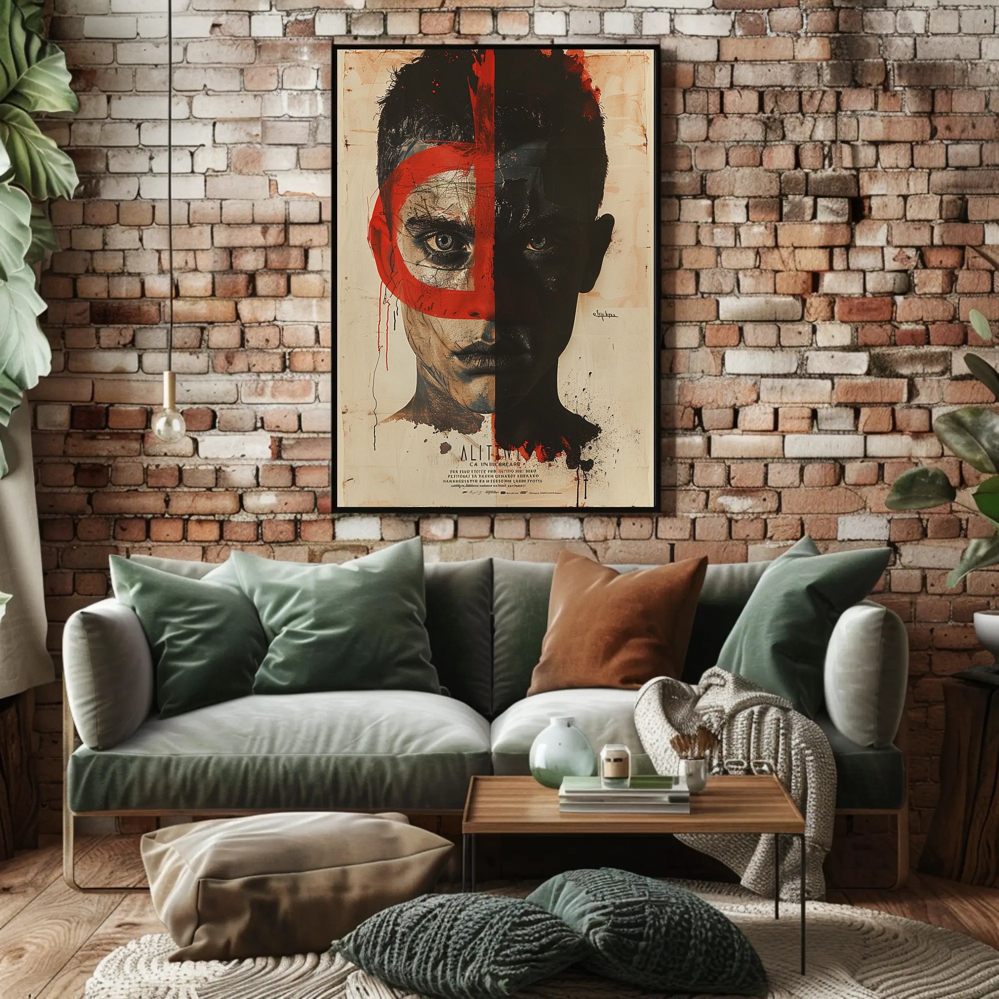 Serene Spring Tea Time in Oriental Garden PosterGoat