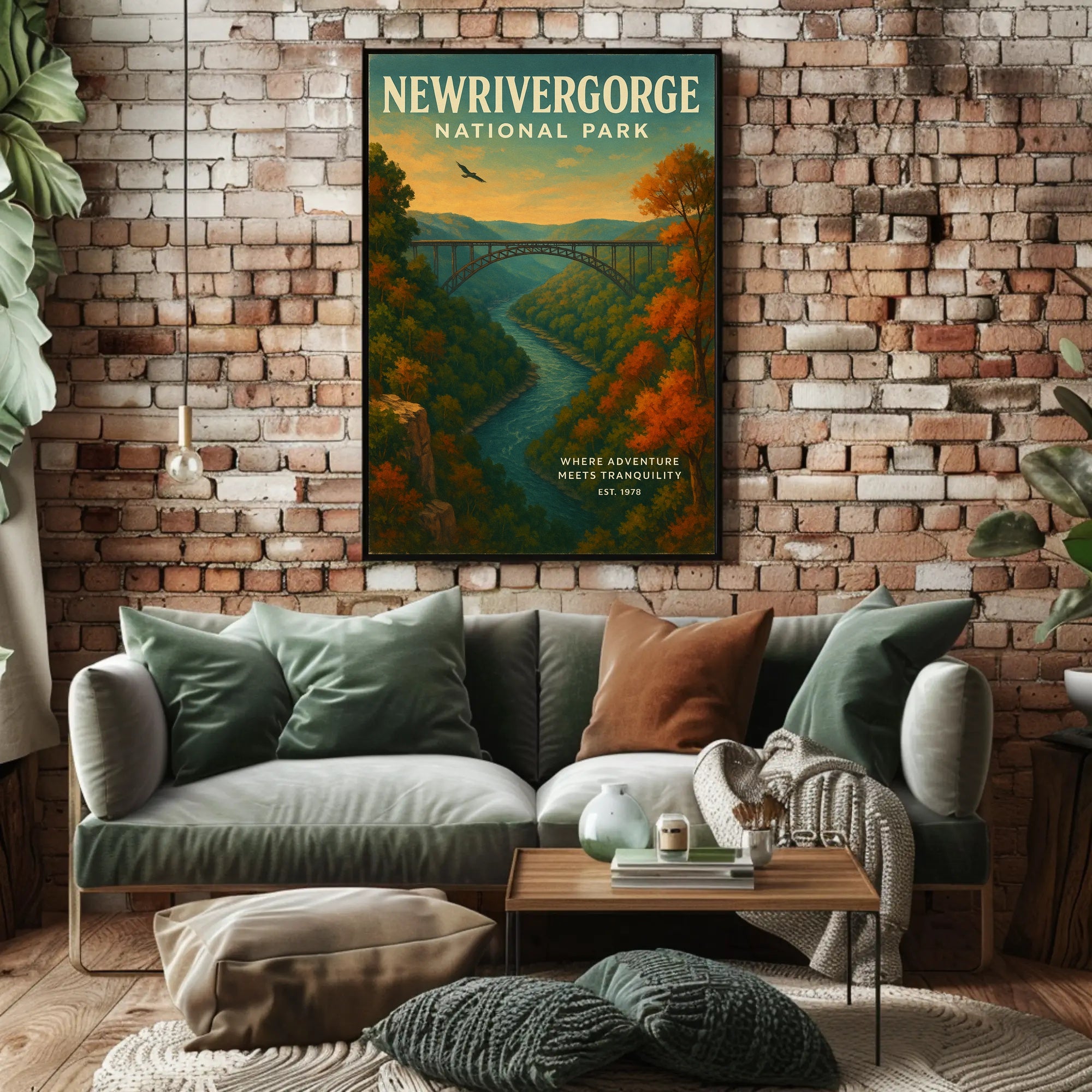 New River Gorge National Park Wall Art