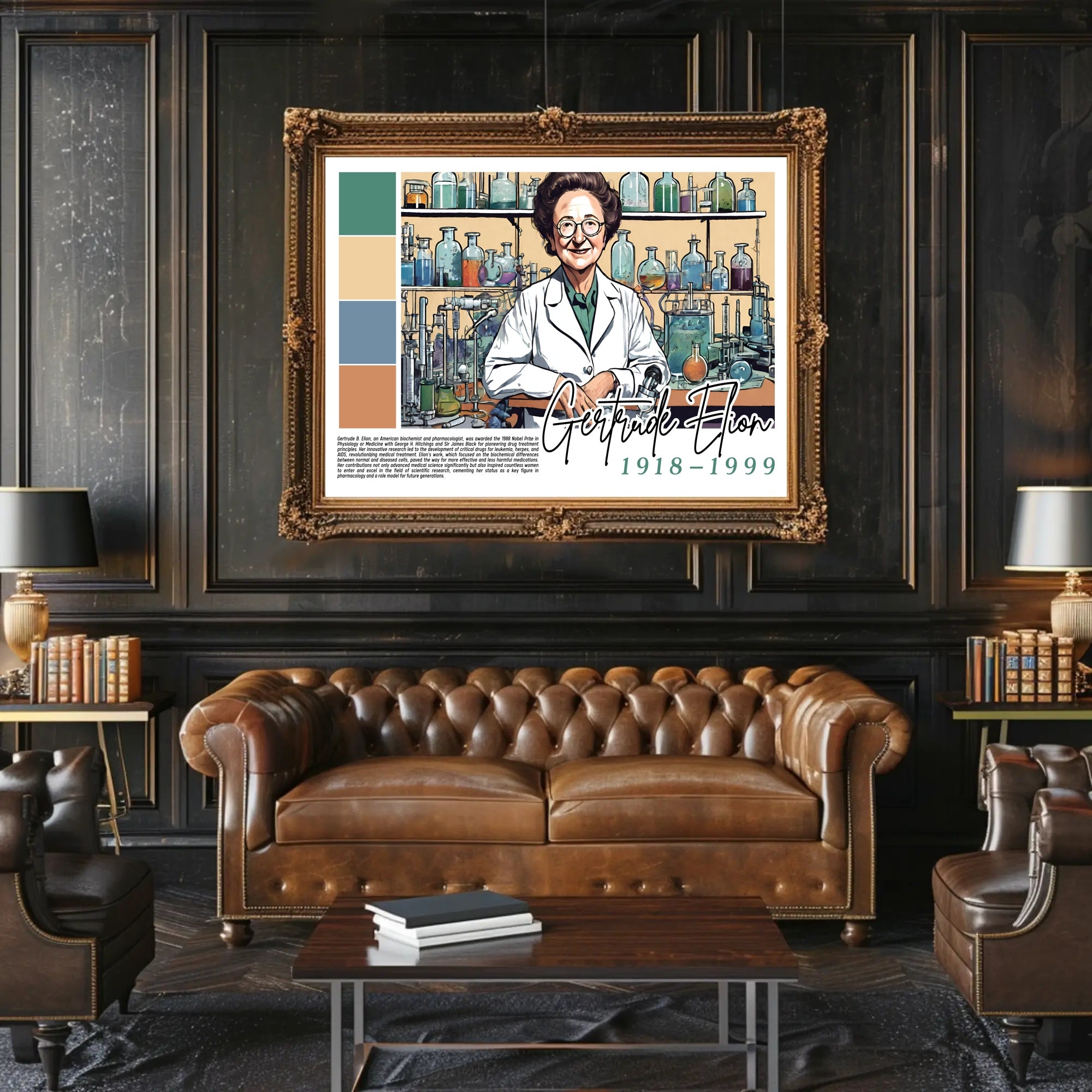 Gertrude Elion: A Legacy in Pharmacology Poster