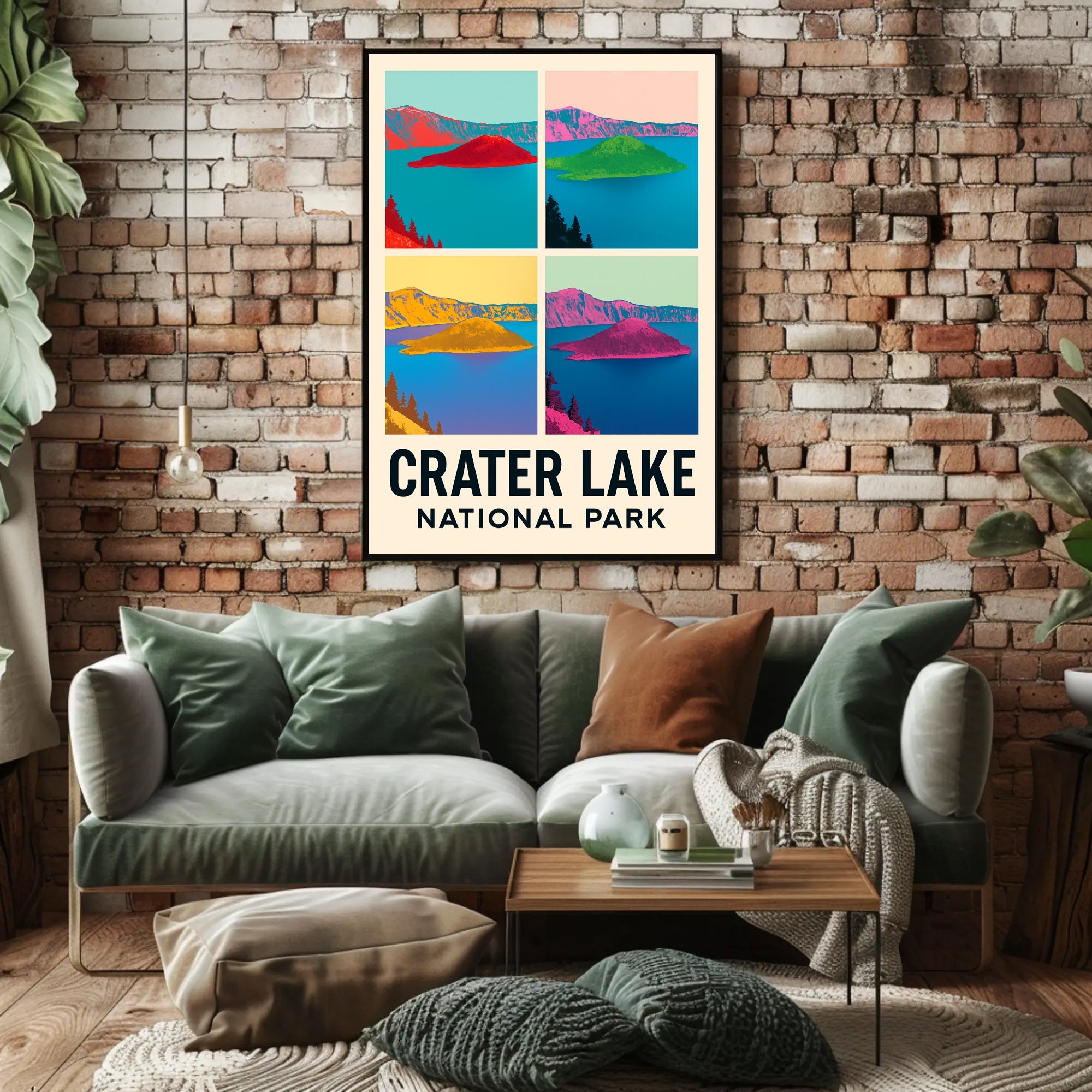 Crater Lake National Park Poster