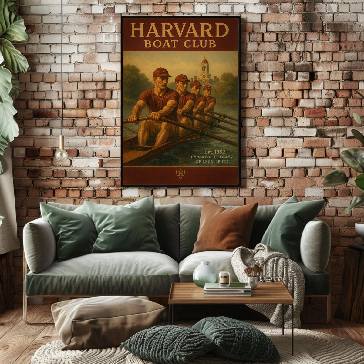 Harvard Boat Club Honoring a Legacy Poster