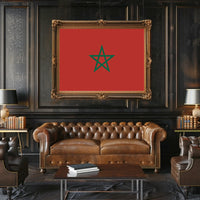 Morocco Flag Poster