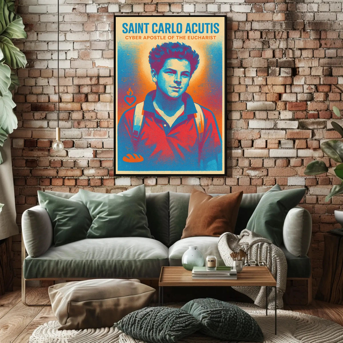 Saint Carlo Acutis Cyber Apostle Of Poster