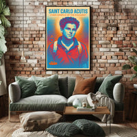 Saint Carlo Acutis Cyber Apostle Of Poster