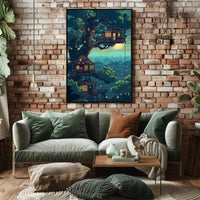 Abstract Modern Art Design Poster