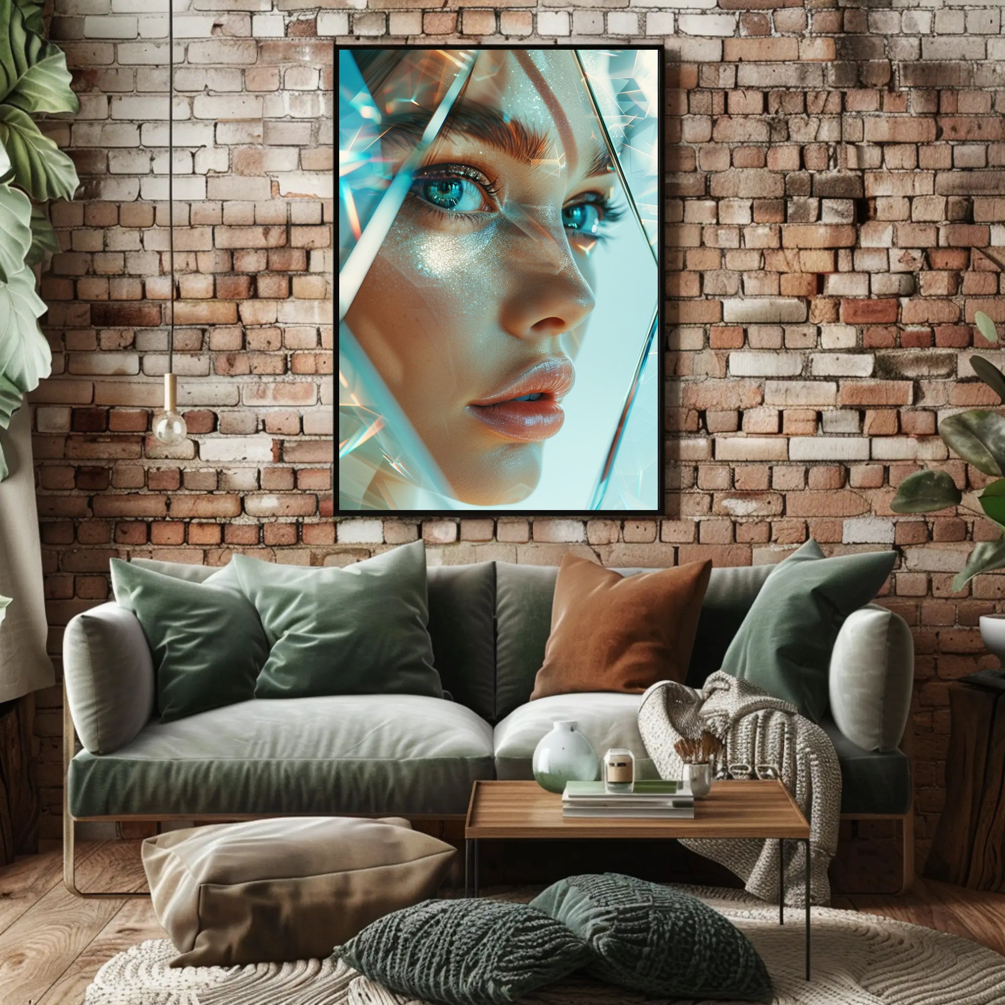 Mystical Hooded Figure Fantasy Art Poster Print PosterGoat