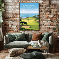 Torrey Pines Scenic View Poster
