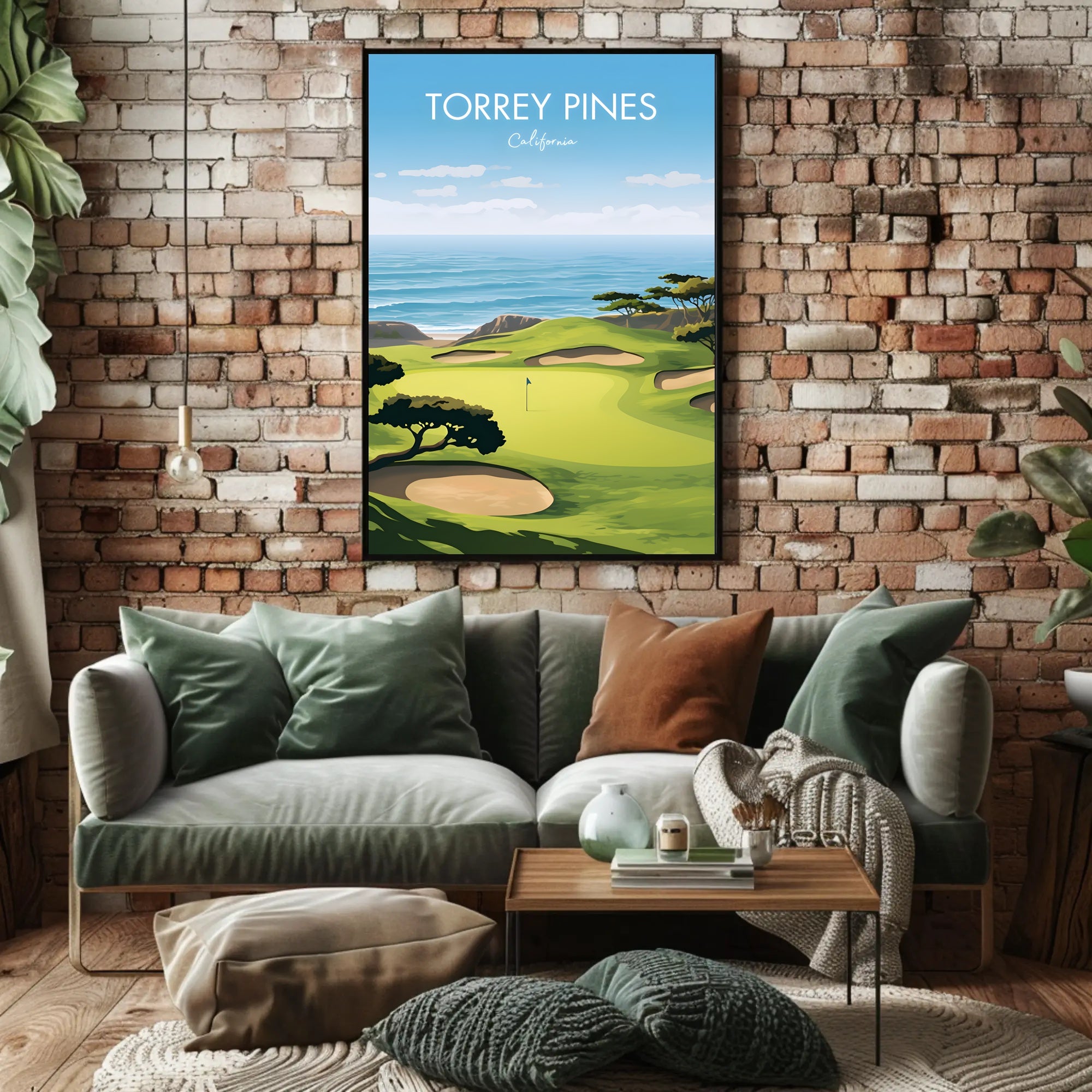 Torrey Pines Scenic View Poster