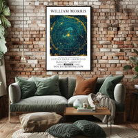 William Morris Cotton Prints Exhibition Poster