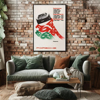 Targa Florio 1965 Racing Results Poster