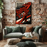Buenos Aires Highlights Wall Art Print PosterGoat