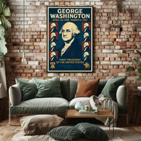 George Washington 1st President Poster PosterGoat