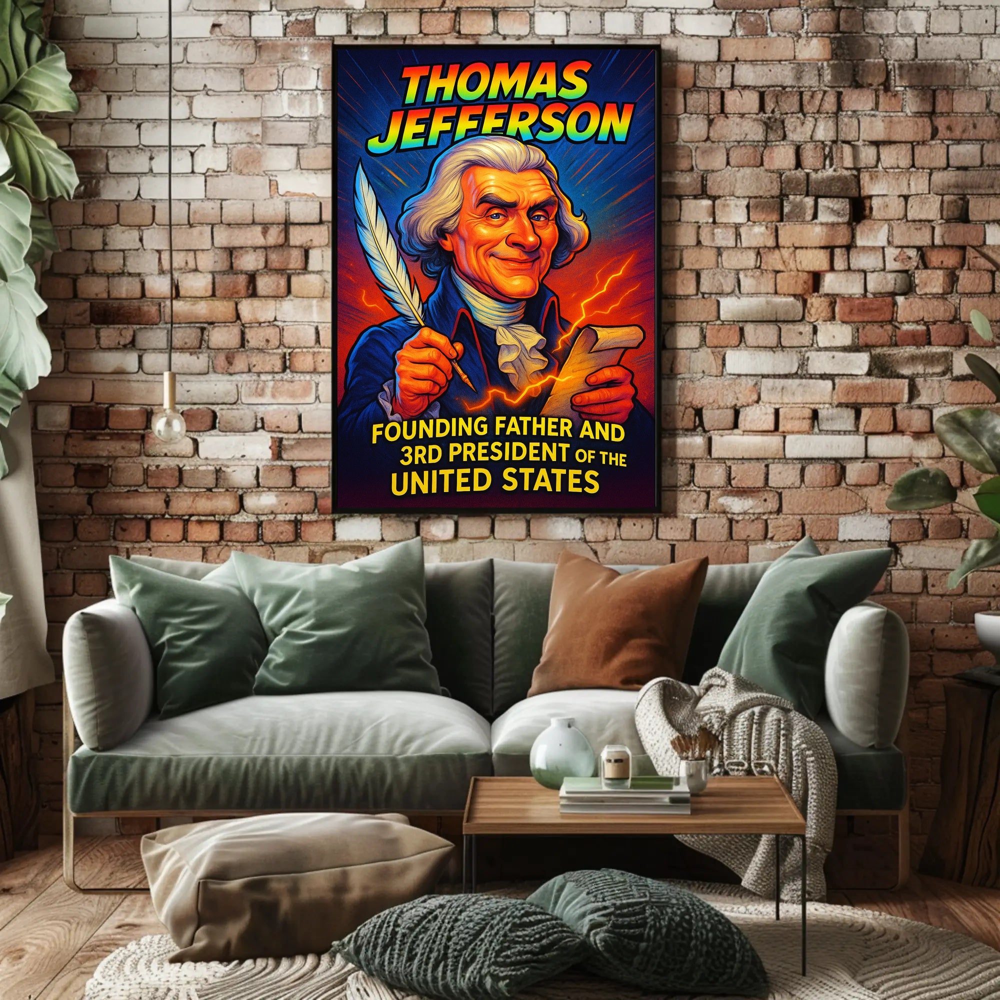 Thomas Jefferson 3rd President Poster PosterGoat