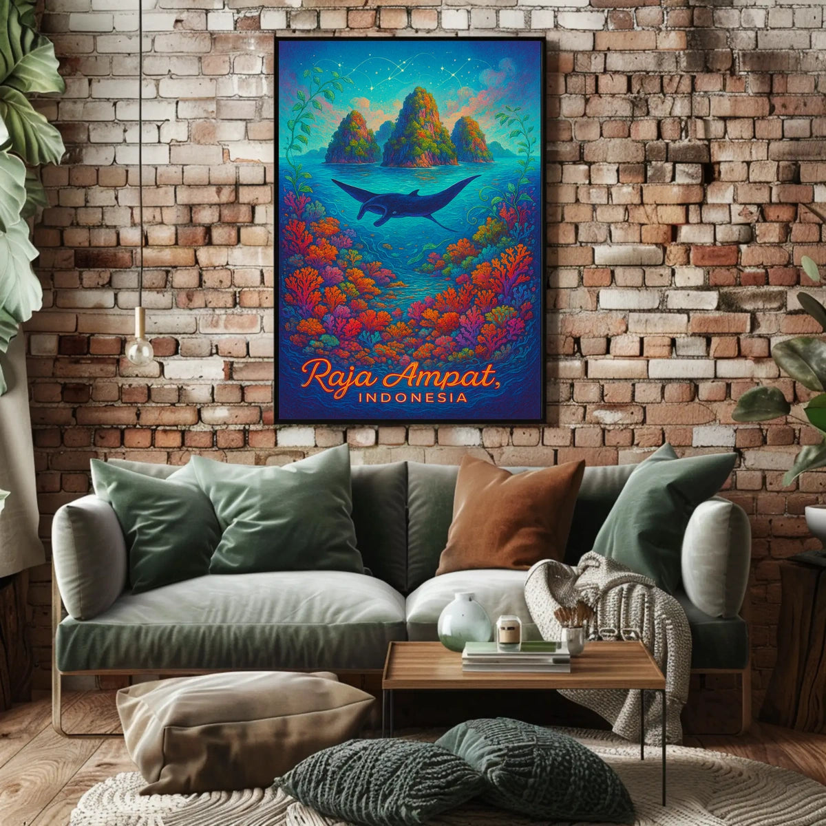 Raja Ampat, Indonesia Poster