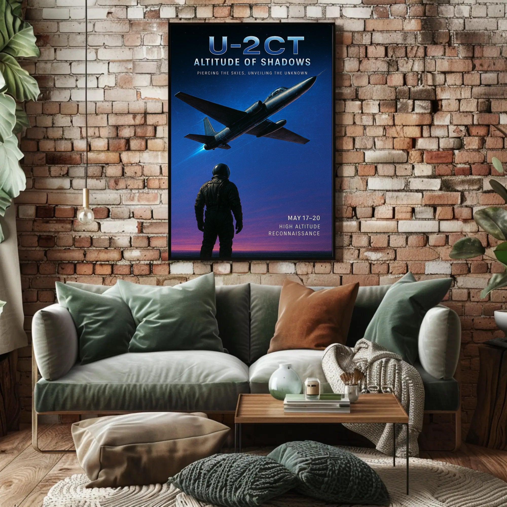 U-2CT Altitude of Shadows Poster