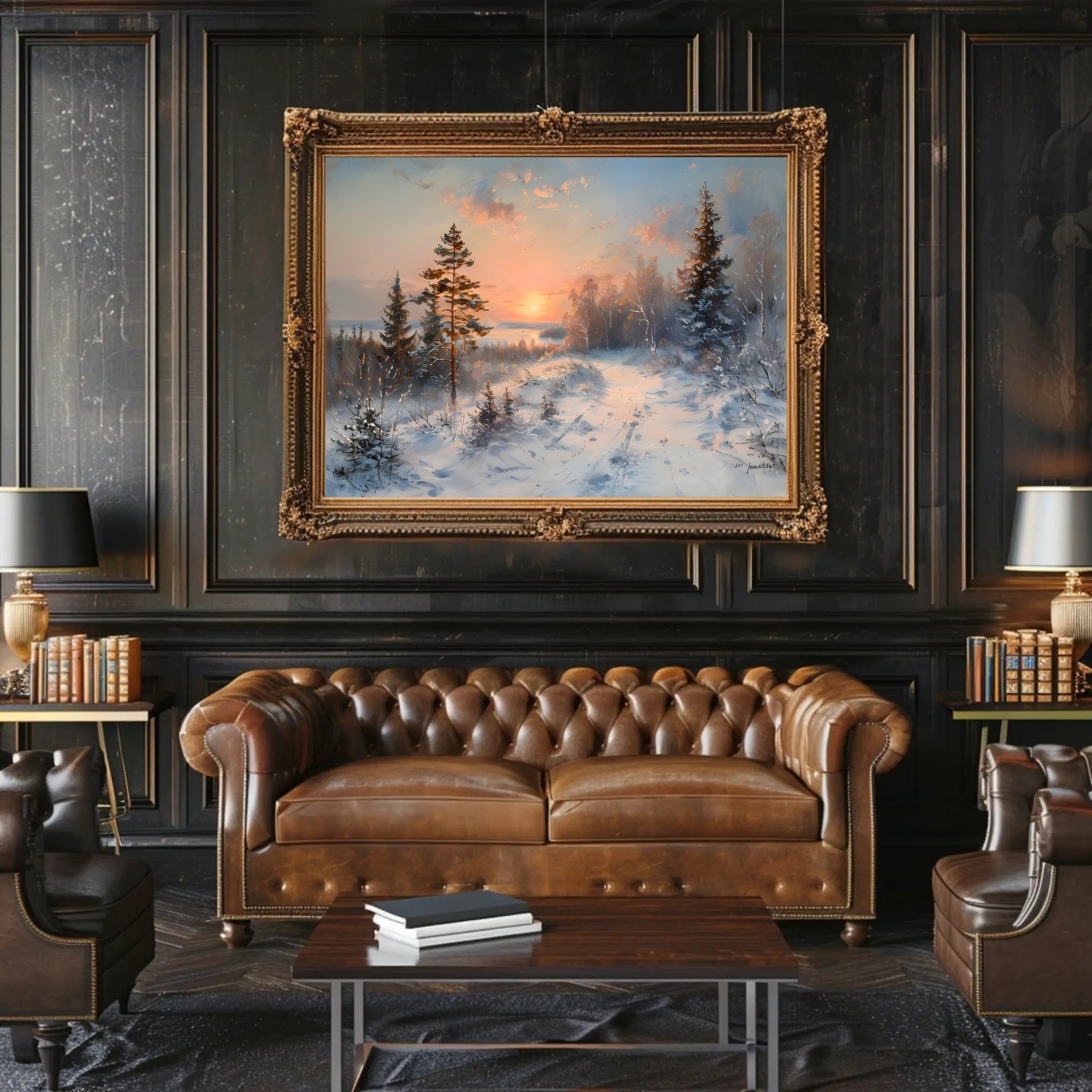 Winter Sunrise Poster