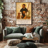 Saint Martin de Porres Poster PosterGoat