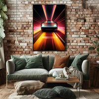 Futuristic Speed Poster PosterGoat