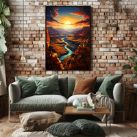 Grand Canyon Sunset Poster