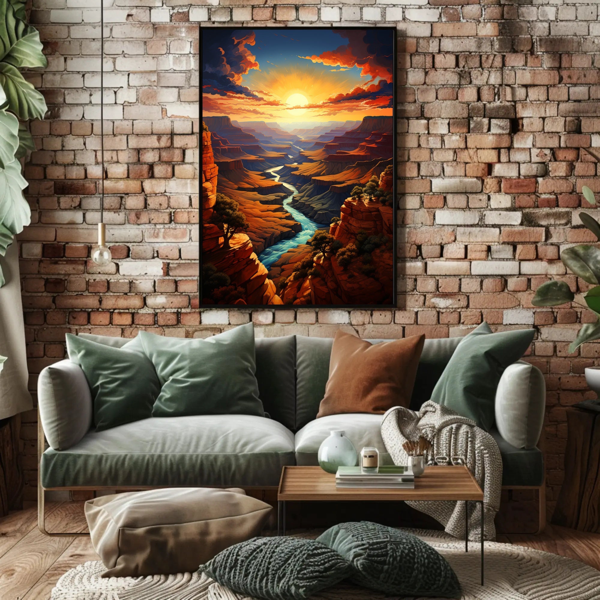 Grand Canyon Sunset Poster