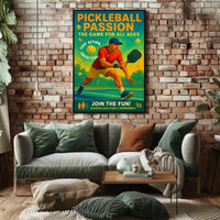 Pickleball Passion Poster