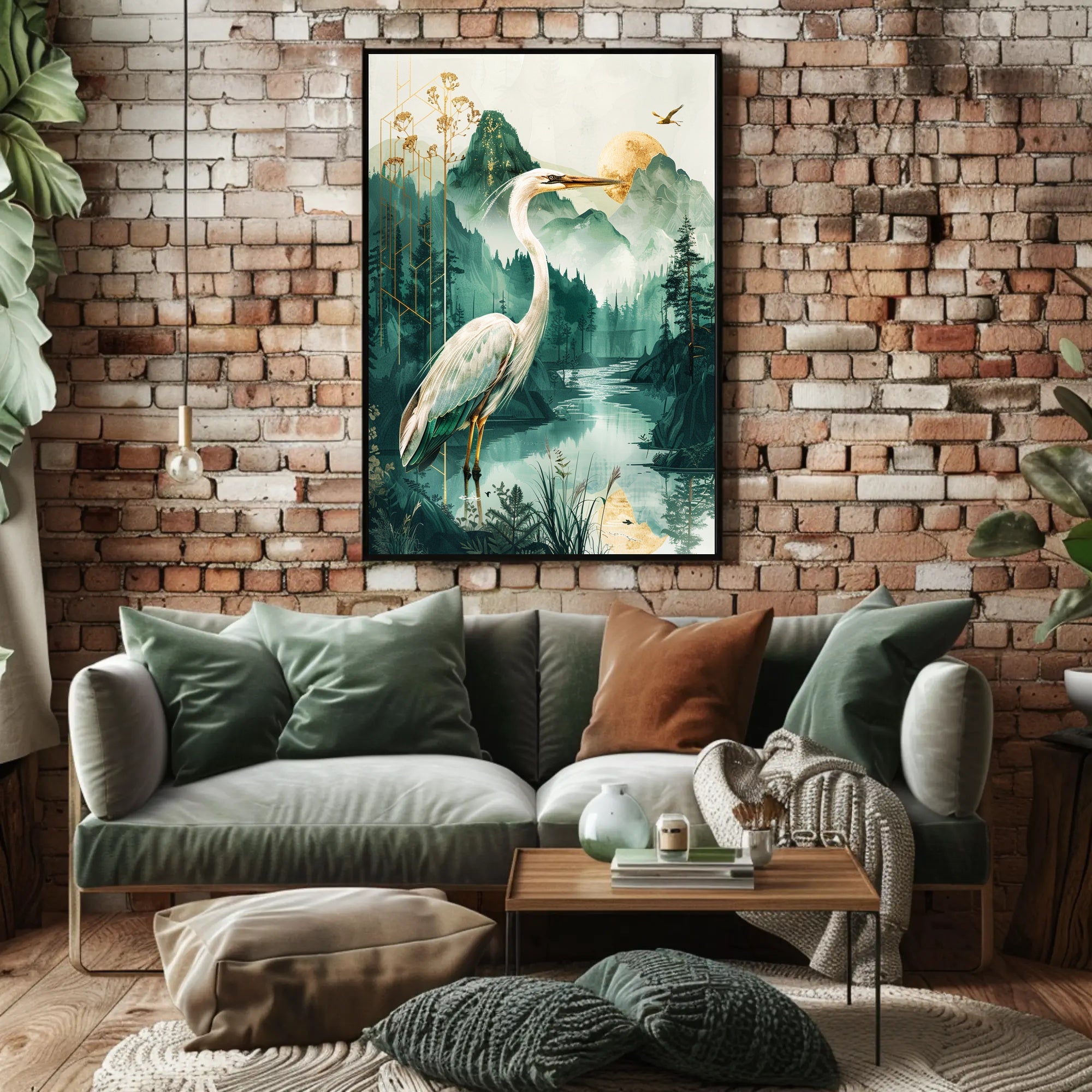 Tranquil Wilderness Art Print Poster for Home Decor PosterGoat