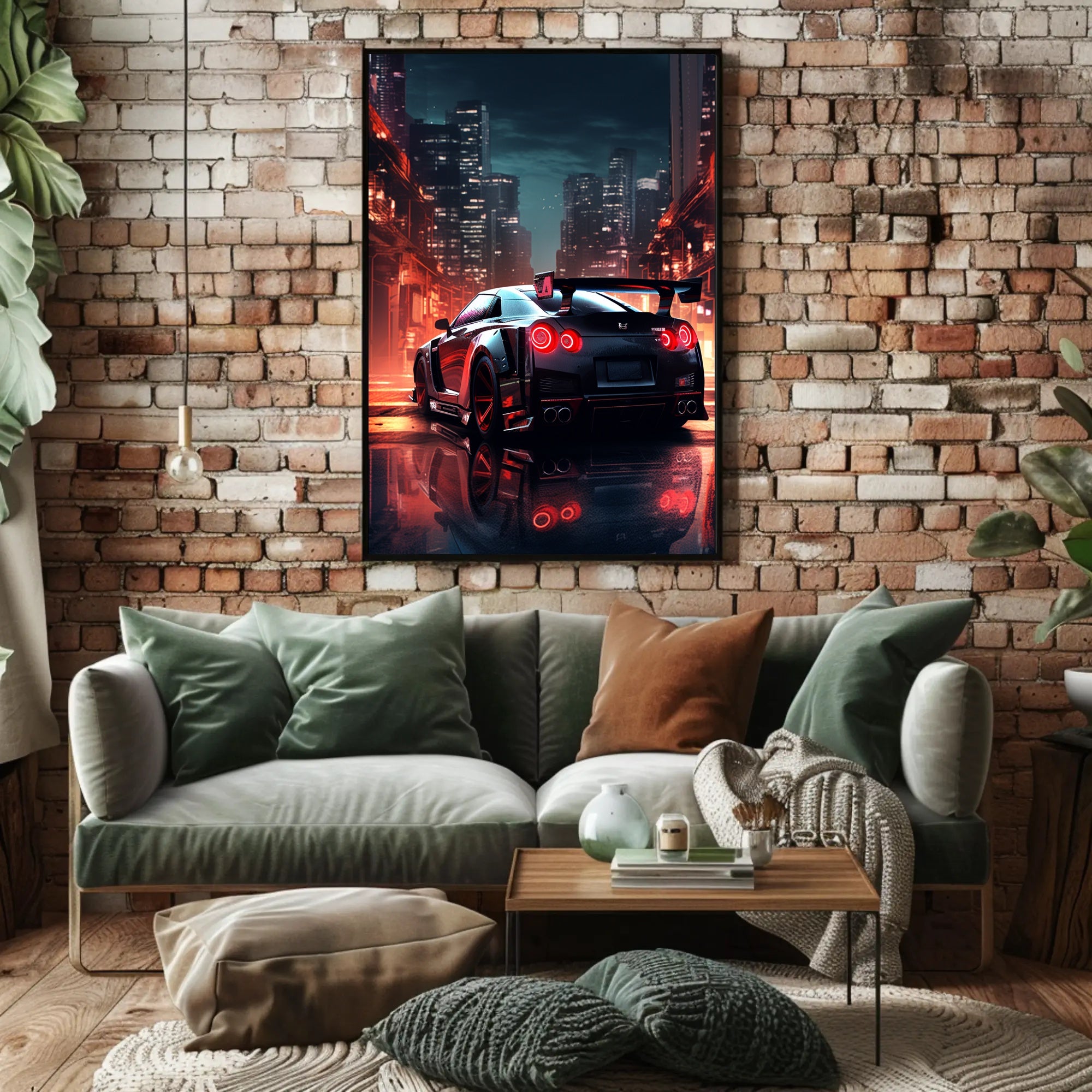 Urban Street Racer Poster PosterGoat