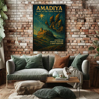 Amadiya Home to the Three Wise Men Poster