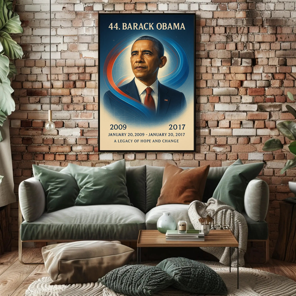 Legacy of Hope Obama Historical Presidential Poster