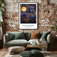 William Morris Cotton Prints Exhibition Poster